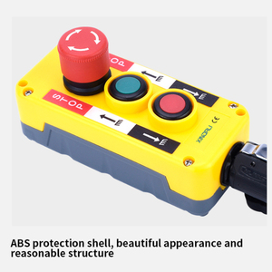 XDL10-EPBS An Toàn Công Nghiệp Trạm Điều Khiển Ip65 Với Màu Đỏ Nấm Nút Dừng Khẩn Cấp Cho Crane Hoist Máy CNC - Product Image 5