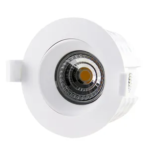 Lepu תאורה 230v gyro downlight ניתן לעמעום 83mm CCT עמום כדי חם led שקוע downlight