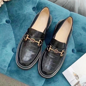 รองเท้าส้นแบน <span class=keywords><strong>Mossimo</strong></span> รองเท้าโลฟเฟอร์ผู้หญิง หนังแท้ สไตล์ใหม่ รองเท้าผู้หญิงแบบแบน พื้นยางนุ่มคุณภาพพรีเมียม - Product Image 5