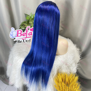 <span class=keywords><strong>Capelli</strong></span> umani 13x6 Hd <span class=keywords><strong>parrucca</strong></span> frontale brasiliana vergine <span class=keywords><strong>blu</strong></span> <span class=keywords><strong>capelli</strong></span> parrucche per donne nere - Product Image 2