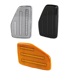 Feux de signalisation LED 12V clignotants pour Hummer H3 2005-2010 H3T 2009-2010 Répétiteur latéral de marqueur réflecteur Garde-boue avant - Product Image 2