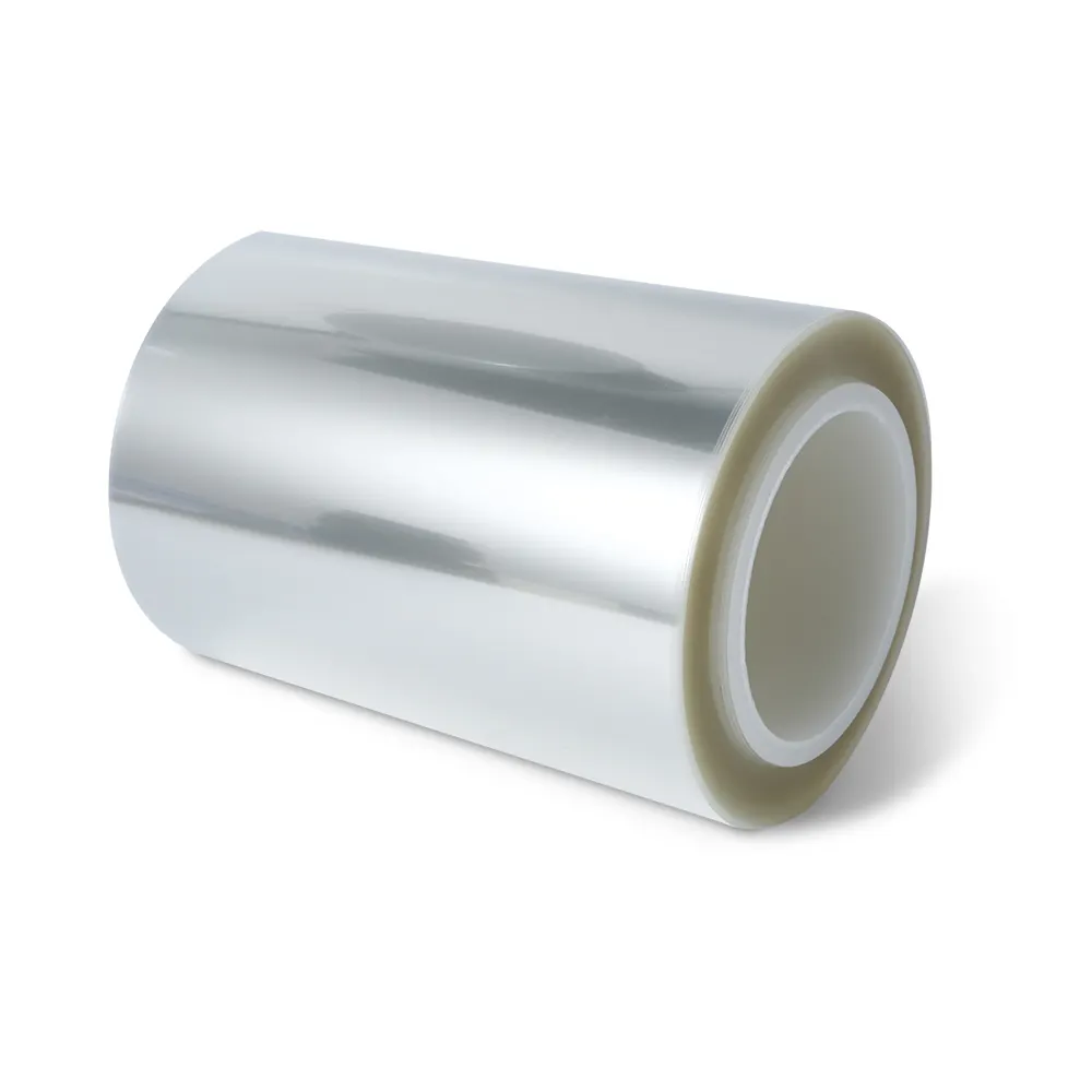Einseitiger silikon beschichteter transparenter Oberflächen schutz Kunststoff folien Roll Pet Release Film Liner