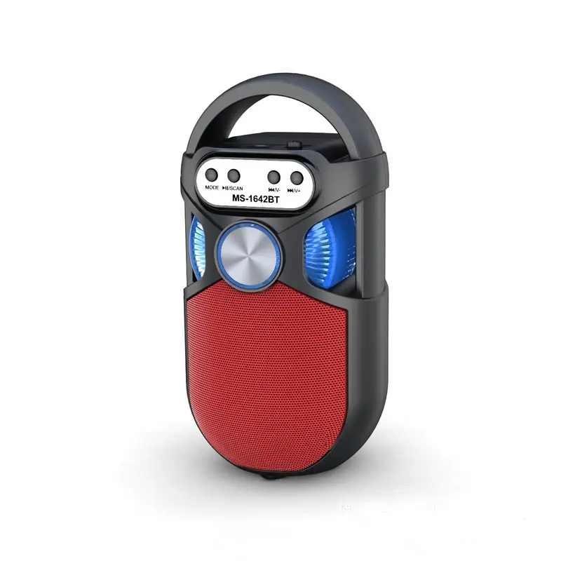Mini haut-parleur portable bluetooth sans fil, éclairage d'usine, cadeaux de promotion bon marché