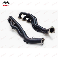 Collecteurs d'échappement longs en acier inoxydable MERTOP pour Audi S4 S5 A5 A7 A8 B8 Q5 SQ5 3.0 TFSI V6 2007-2017 avec revêtement céramique noir