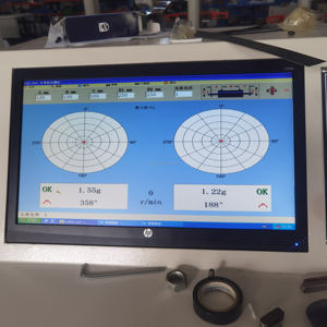 50 KG Masse maximale de la pièce Prix de la <span class=keywords><strong>machine</strong></span> d'équilibrage dynamique du moteur à rotor externe à roulement dur - Product Image 4