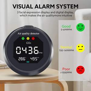 Monitor pengontrol Co2 3 <span class=keywords><strong>in</strong></span> 1, pengukur kualitas <span class=keywords><strong>Gas</strong></span> karbon dioksida penganalisis <span class=keywords><strong>Gas</strong></span> dalam ruangan rumah sekolah Hotel penggunaan mobil - Product Image 4