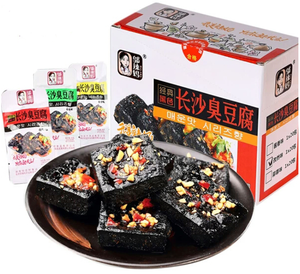 เต้าหู้หมักทอด 25 กรัม เต้าหู้จีนรสจัด ขนมขบเคี้ยวรสเผ็ด - Product Image 1