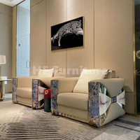Italienische Luxus möbel Wohnzimmer möbel setzt Sofa Leders chnitt