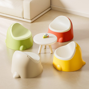 Little Dinosaur Stool Child Backrest <b>Chair</b> Durable Colorful Kids Stool for Indoor Use - Product Image 1