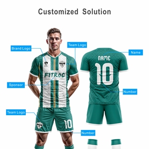 Maillot de football Fitroc de qualité supérieure, léger, ensemble de vêtements de football professionnels, maillot de football rétro - Product Image 5