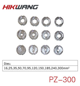 Juego de Herramientas de Engarzado de Terminales de <span class=keywords><strong>Cable</strong></span> Hidráulico Inalámbrico con Batería PZ-300, Abrazadera <span class=keywords><strong>para</strong></span> Terminales de Cobre y Aluminio Hexagonales - Product Image 5