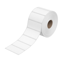 Rouleau d'autocollant personnalisé de caractéristique de code à barres d'étiquette de papier adhésif thermique direct pour l'usage d'agriculture