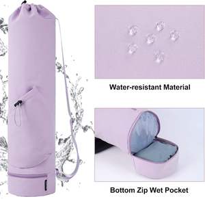 Échantillon gratuit, sacs de sport imperméables à compartiments, sacs de sport pour femme, poches de rangement humides et sèches, nouveau design, sacs de yoga - Product Image 2