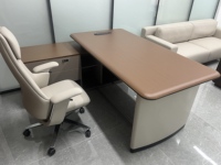 Meilleure vente en bois bureau exécutif moderne bureau gestionnaire de bureau Table de bureau en forme de L bureau avec armoire