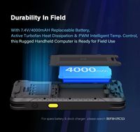 Tablet PC Resistente de 6.5 Pulgadas, Sistema Operativo Windows 11 IOT Enterprise con Sellado a Prueba de Agua y Polvo con Grado de Protección IP65 8GB de RAM + 128GB