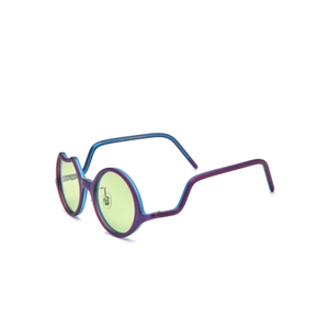 Oval Full Rim <b>Sunglasses</b> Men Retro Style UV400 Protection Casual Wear Adult - Product Image 3