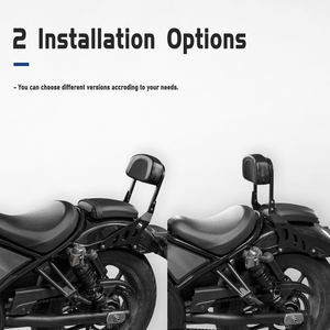 XXUN – dossier de passager arrière de moto, coussin de siège pour Honda Rebel CM1100 CMX1100 CM CMX <span class=keywords><strong>1100</strong></span> 2021 2022 - Product Image 5