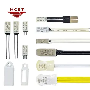 HCET TB02 TB05 1-16A Micro Thermal Switch Resettable Thermostat temperature controlled switch cut off 120v-250V