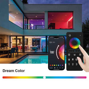 Controlador LED RGBW de 4 Zonas MESH, Control Remoto, Grupo y Sincronización, Tuya Smart WIFI, Mini Controlador de 12/24V, Cambio de Color, Decoración, MC100W - Product Image 2