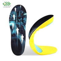 Semelles intérieures JOGHN pour pieds plats, amovibles, pour femmes, patins à glace, en PU épais, gel personnalisé, sport, découpe libre, souples, pour le travail, fabricant