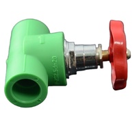 Hyosung Corée PPR petite vanne à vanne d'eau fabriquée à partir de structure à bille durable R200P PPR disponible en différentes couleurs de plastique