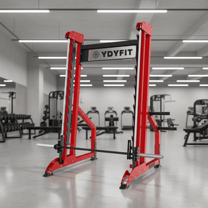 Smith Machine Attrezzatura <span class=keywords><strong>da</strong></span> Palestra in Acciaio Inossidabile <span class=keywords><strong>per</strong></span> Sollevamento Pesi a <span class=keywords><strong>Casa</strong></span>, <span class=keywords><strong>Esercizi</strong></span> <span class=keywords><strong>per</strong></span> Braccia e Gambe e Squat - Product Image 6