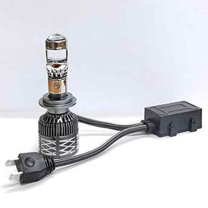 Ampoule de phare LED A81 MAX 150W 6000K-6500K 20000lm H4/H7/H11 avec lentille de projecteur, super lumineuse, pour feux de brouillard et de conduite, garantie 2 ans, vente en gros - Product Image 1