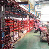 Machine de sablage d'équipement de revêtement de poudre pour la construction pour des accessoires de matériel