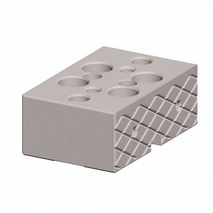 Mandril modular superior con mordaza móvil romboidal lisa para tornos de banco modulares - Product Image 2