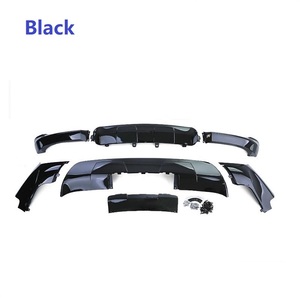 Per 2007-2010 <span class=keywords><strong>BMW</strong></span> <span class=keywords><strong>X5</strong></span> E70 <span class=keywords><strong>M</strong></span> Performance anteriore Splitter diffusore posteriore nero lucido - Product Image 5