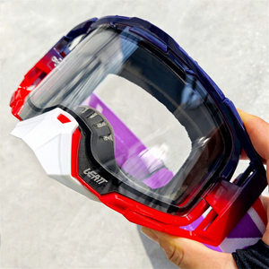 Nouvelles lunettes <span class=keywords><strong>LEATT</strong></span> anti-buée, coupe-vent, à monture intégrale Velocity 6.5 SNX Iriz, casque de moto tout-terrain - Product Image 3