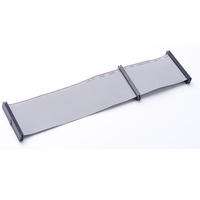 Lingable 20CM IDE 44 pines hembra a doble hembra extensión datos cinta plana HDD Cables Disco Duro Cable para HDD SSD