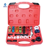 Kit d'outils de déconnexion de conduites de carburant HTL 22 pièces pour systèmes de climatisation, de carburant et de transmission – Ensemble d'outils de déconnexion rapide Master