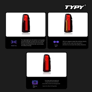 Luz Trasera LED TYPY para Suzuki Jimny JB23/JB33 1998-2018, Conjunto de Luz Trasera LED con Intermitentes Secuenciales - Product Image 3