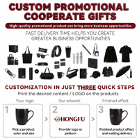 Set Bisnis Promosi Hong-Fu: Kaos, Payung, Topi, Tas Tote dengan Logo Custom untuk Hadiah Perusahaan, Perlengkapan Sekolah, dan Kaos Teambuilding