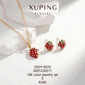 Joyería <span class=keywords><strong>XUPING</strong></span> al por Mayor, Conjuntos de Joyería Diaria Geométrica para Mujer con Perlas de Imitación y Circonitas Cúbicas Sintéticas, <span class=keywords><strong>Material</strong></span> de Aleación, Múltiples Estilos - Product Image 3