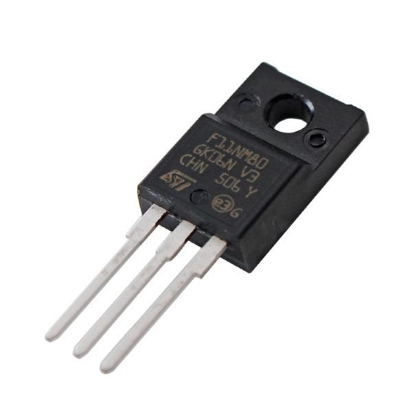STF11NM80 TO 220F MOS field effect N channel