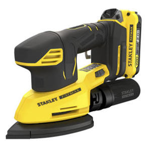 Lijadora Orbital Aleatoria Inalámbrica Stanley Fatmax 20V, Herramienta de Lijado de Doble Acción de 1/4 de Hoja - Product Image 1