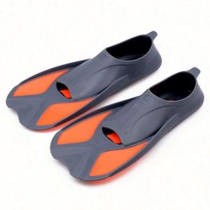 Nouvel Arrivage Palmes de Natation Courtes Durables pour Adultes à Couverture Totale du Pied pour l'Entraînement / Débutants - Product Image 1