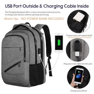 <span class=keywords><strong>Matein</strong></span> Business Fashion Bagpack Custom Men's USB Charging Anti Theft Travel Smart Water Resistant 17,3 Inch Mochila al por mayor - Product Image 2