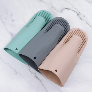 Maniques de four extra longues en silicone anti-brûlure, outils et gadgets de cuisine pour la cuisson, maniques isolantes contre la chaleur - Product Image 3