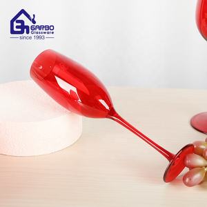 <span class=keywords><strong>Série</strong></span> de Noël haut de gamme verre à vin sans pied verres à pied verre à vin en cristal tasses de <span class=keywords><strong>série</strong></span> colorées avec taille différente de couleur rouge - Product Image 4