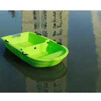 Bateau de pêche pliable stable en LLDPE de 2,2 mètres pour l'aquaculture et les sports nautiques, capacité de 2 personnes