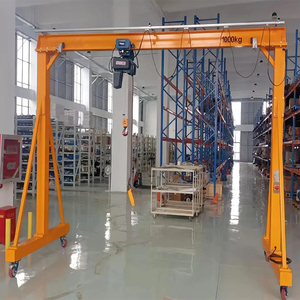 판매용 전기 수동 호이스트와 5 톤 모바일 갠트리 크레인 - Product Image 2