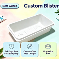 Vassoio in Plastica Personalizzato Best Guard, Scatola Colorata per Strofinacci e Salviette Umide, Supporta Forma e Logo Personalizzati