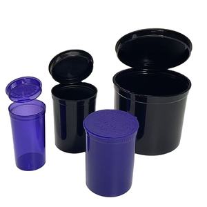 निः शुल्क नमूना 90 ड्रिम पॉलीप्रोपाइलीन पॉप शीर्ष बाल-प्रतिरोधी कंटेनर गोलियों और चिकित्सा भंडारण के लिए स्क्रीन प्रिंटिंग के साथ - Product Image 5