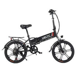 Vélo électrique pliable à batterie au lithium, 30-50km, avec phares, feux arrière, vélo électrique ultra-léger pour hommes et femmes - Product Image 2