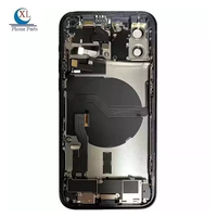 Rangkaian Casing Lengkap Pengganti untuk Iphone 12, Termasuk Penutup Belakang, Rangka Tengah, Sasis, dan Kabel Fleksibel untuk Perbaikan