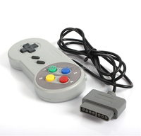 Consola con cable Controlador retro USB Mini Gaming Joystick Gamepad Manette para Nintendo SNES Game Pad