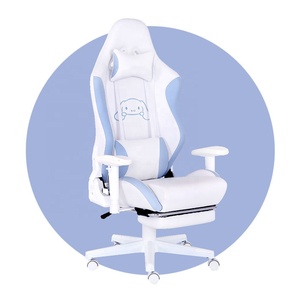 Venta caliente marca tailandesa calidad barata lindo diseño <span class=keywords><strong>Silla</strong></span> de juego <span class=keywords><strong>Cinnamoroll</strong></span> <span class=keywords><strong>Silla</strong></span> de juego mujeres <span class=keywords><strong>gamer</strong></span> <span class=keywords><strong>Silla</strong></span> de dormitorio con reposapiés - Product Image 1
